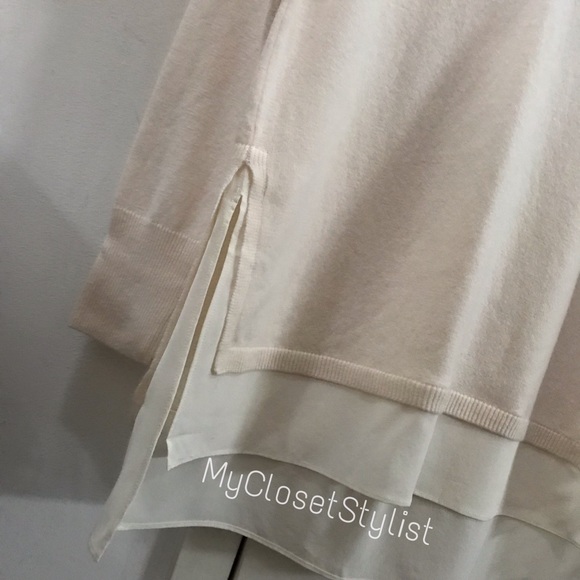 VINCE Cashmere Silk Sweater $295 V-neck Top NWT XS & XXS Choice - Picture 3 of 7